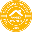 B.C. Constructions - Family owned
